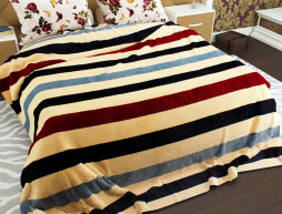 Двоспальний флісовий плед №33454