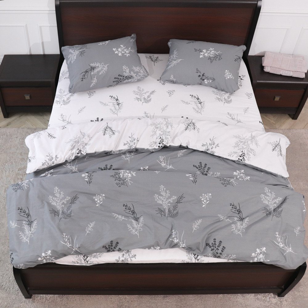 Двуспальный набор постельного белья 180*220 из Бязи "Gold" №158425АВ Черешенка™