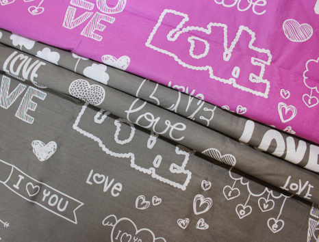 Ткань для постельного белья Бязь "Gold" Lux GL986 (A+B) - (50м+50м)