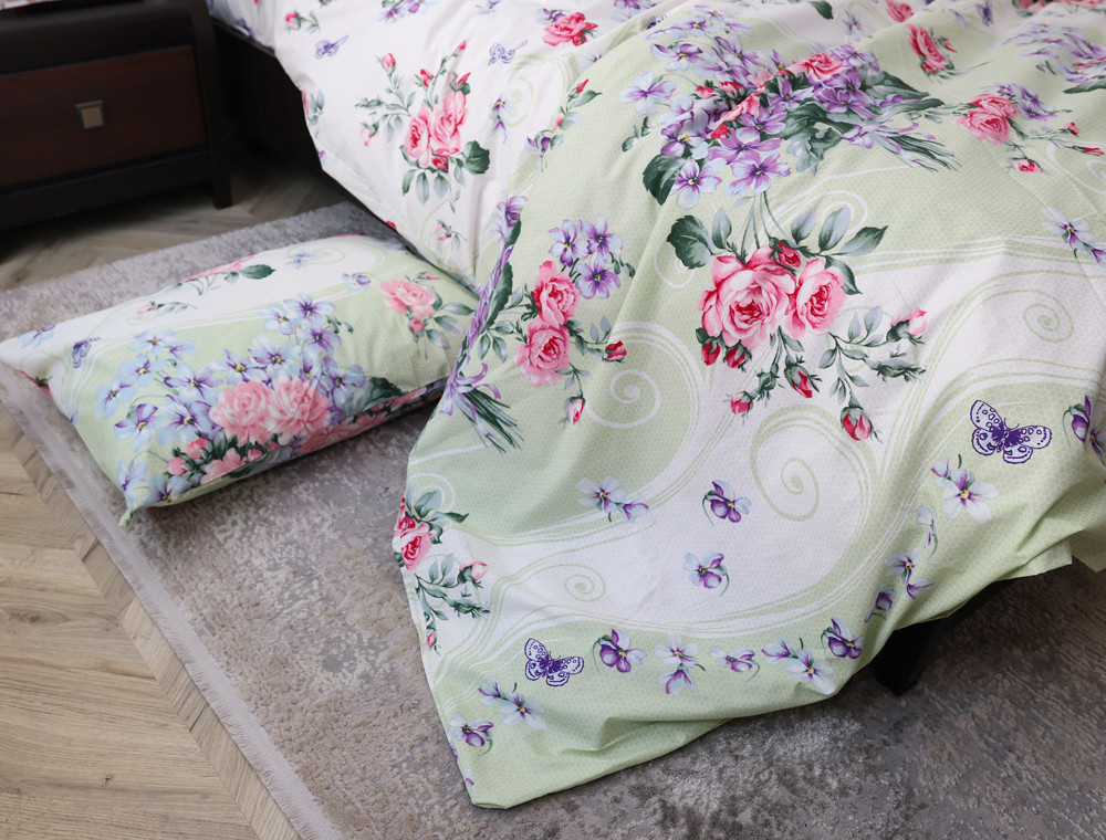 Полуторный набор постельного белья 150*220 из Бязи "Gold" №156963 Черешенка™