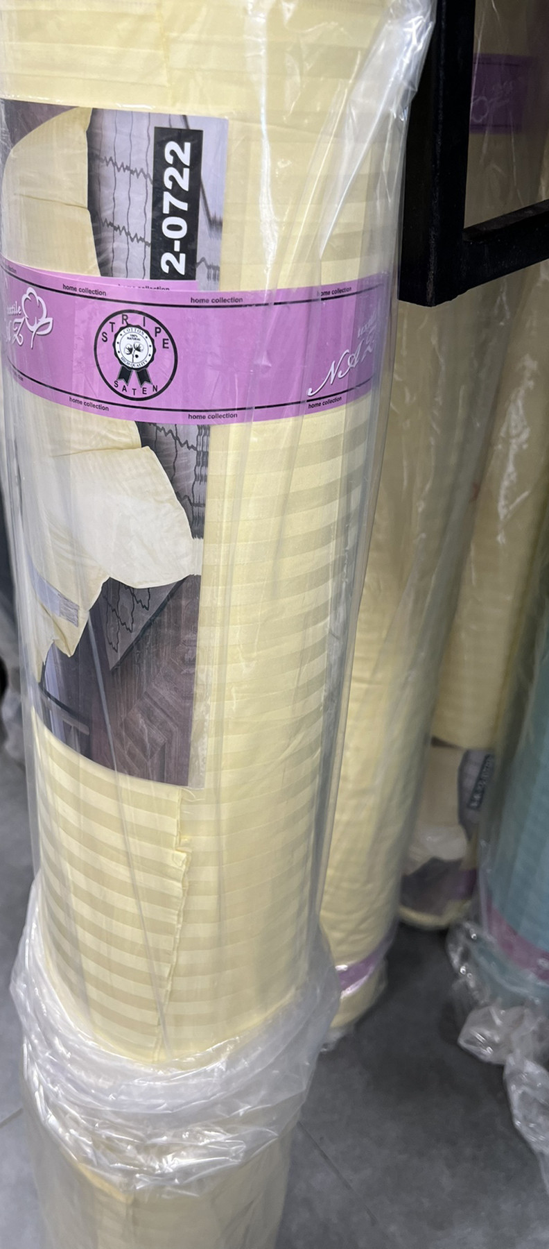 Ткань для постельного белья Страйп-сатин ST12-0722 (50м)