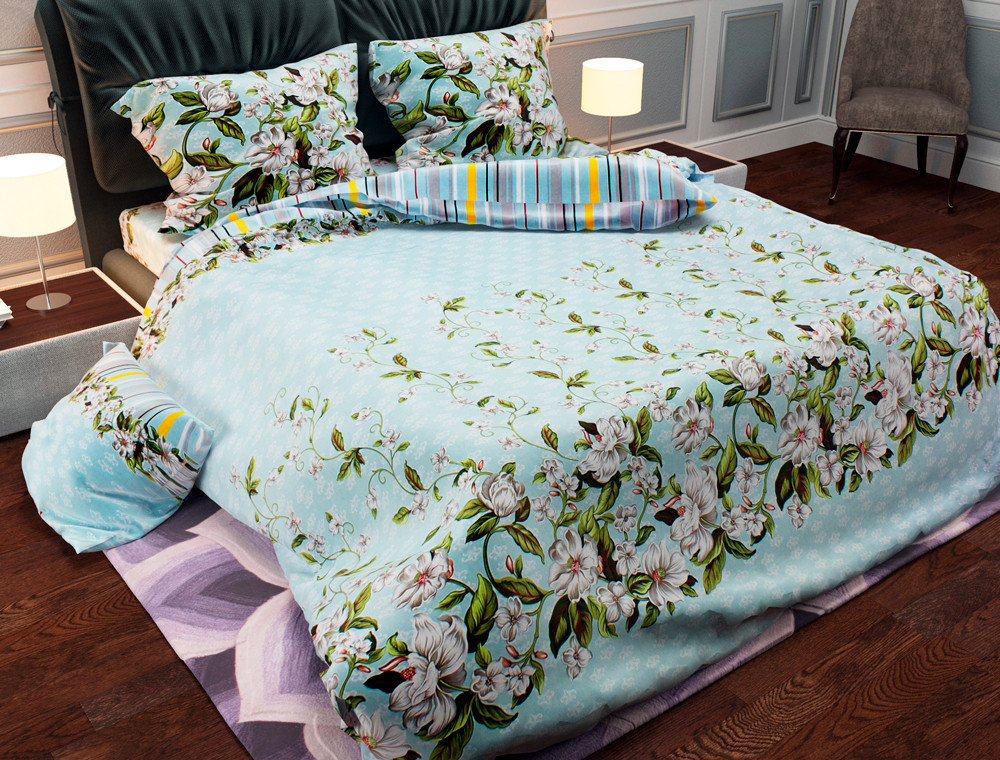 Ткань для постельного белья Бязь "Gold" Lux GL646