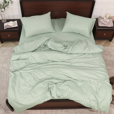 Полуторний набір постільної білизни 150*220 із мікрофібри №20144203 Черешенка™