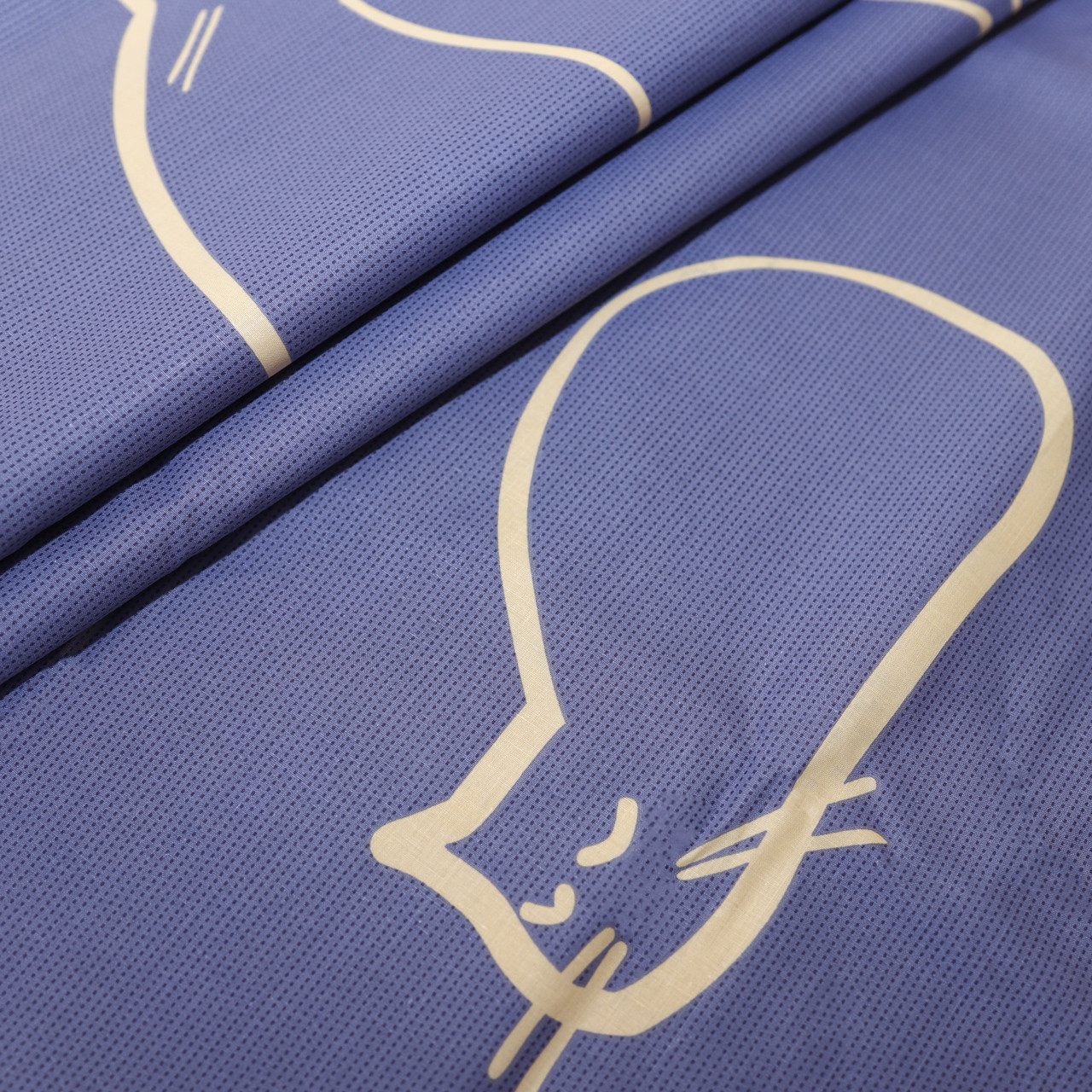 Тканина для постільної білизни Бязь "Gold" Lux "Ти посміхаєшся" GL4213 (A+B) - (50м+50м)