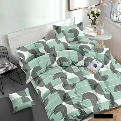 Євро-максі набір постільної білизни 200*220 із Ранфорсу №89431 Черешенка™