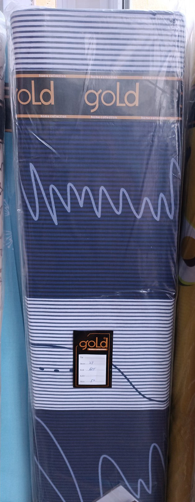 Тканина для постільної білизни Бязь "Gold" Lux "Чому ні" GL1304A