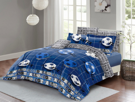 Ткань для постельного белья Бязь "Gold" Lux GL1840 (A+B) - (50м+50м)