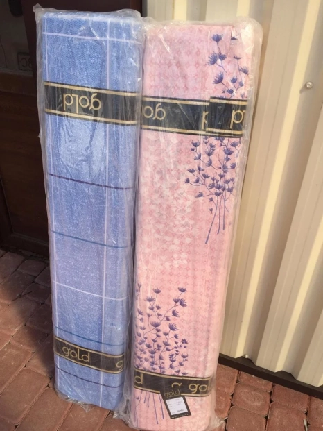 Ткань для постельного белья Бязь "Gold" Lux "Волшебный цветочный принт" GL1421 (A+B) - (50м+50м)