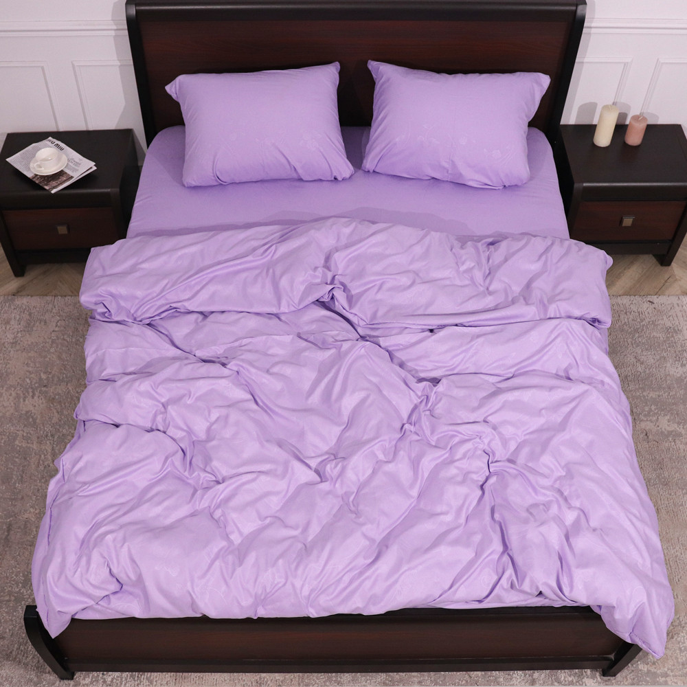 Полуторний набір постільної білизни 150*220 із мікрофібри №200015 Черешенка™