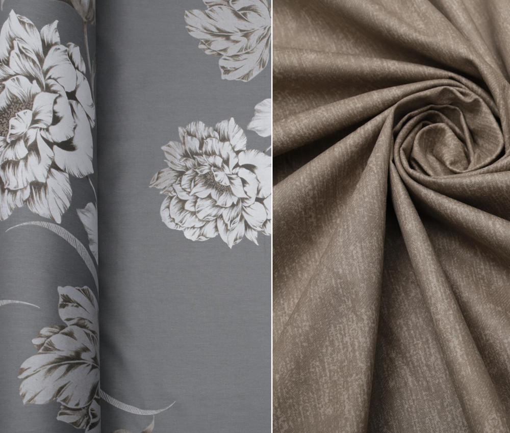 Ткань для постельного белья Сатин S-319 (A+B) - (60м+60м)