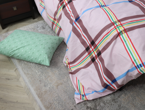 Євро-максі набір постільної білизни 200*220 із Бязі "Gold" №151900AB Черешенка™