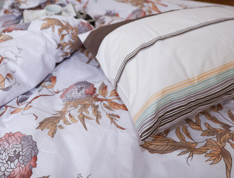 Євро-максі набір постільної білизни 200*220 із Бязі "Gold" №152814AB Черешенка™