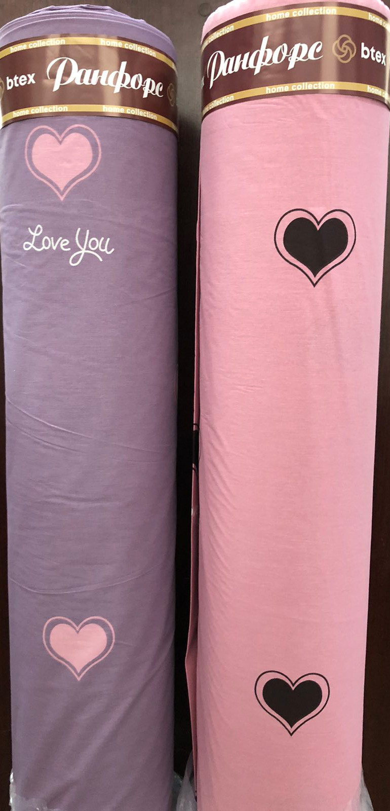 Тканина для постільної білизни Ранфорс R-424AB (A+B) - (60м+60м)