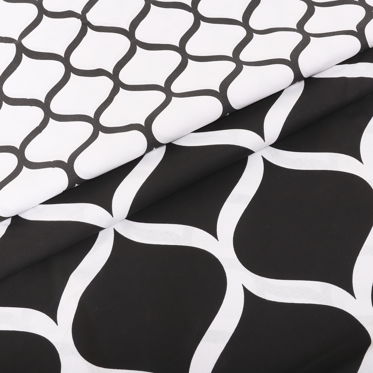 Тканина для постільної білизни Бязь "Gold" Lux "Тканинна сітка" GL1682 (A+B) - (50м+50м)