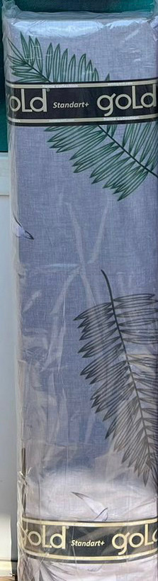 Тканина для постільної білизни Бязь "Gold" Lux GL3319grey