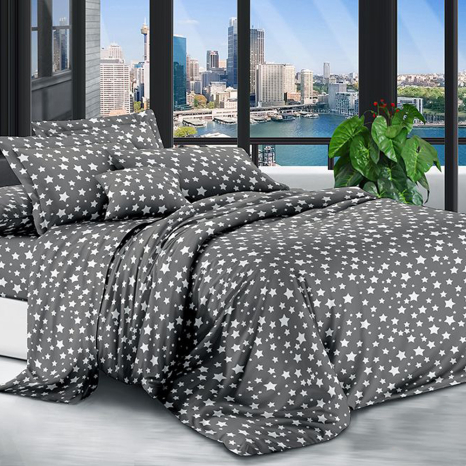 Полуторний набір постільної білизни 150*220 із полікотону №206500 Черешенька™