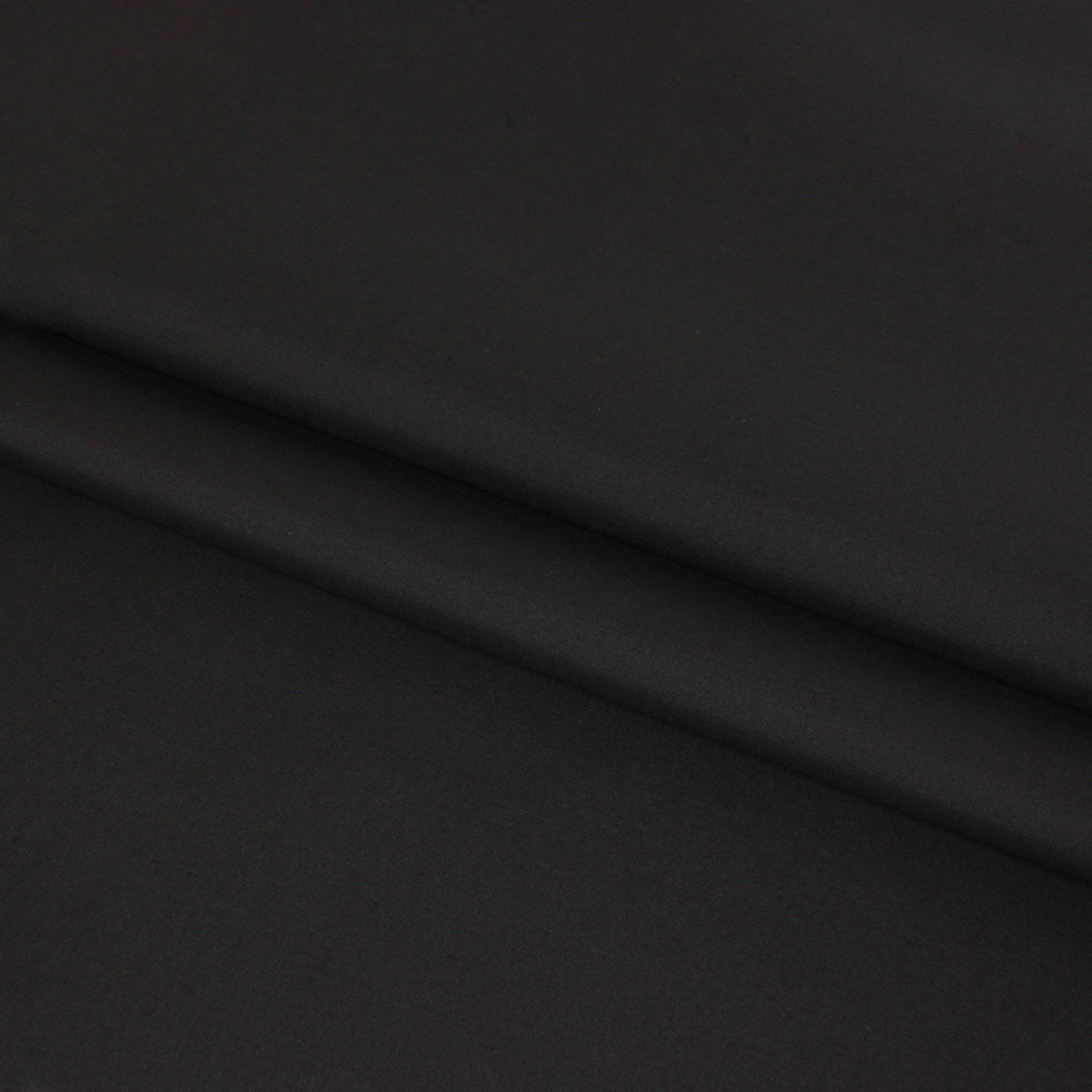 Тканина для постільної білизни Бязь "Gold" Lux однотонна GLblackG (50м)