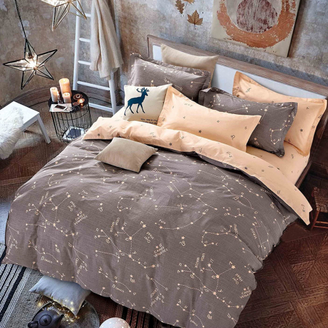 Ткань для постельного белья Бязь "Gold" Lux GL1707 (A+B) - (50м+50м)