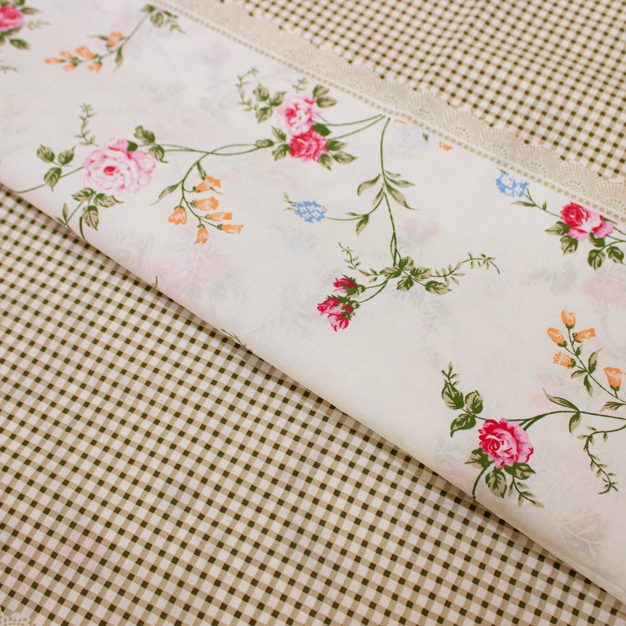 Тканина для постільної білизни Бязь "Gold" Lux GL3073