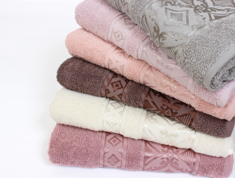 Комплект махрових банних рушників CESTEPE FALFA (140*70)