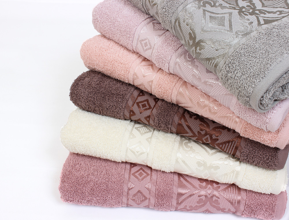 Комплект махрових банних рушників CESTEPE FALFA (140*70)