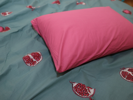 Сімейний набір постільної білизни із Бязі "Gold" №151578AB Черешенка™