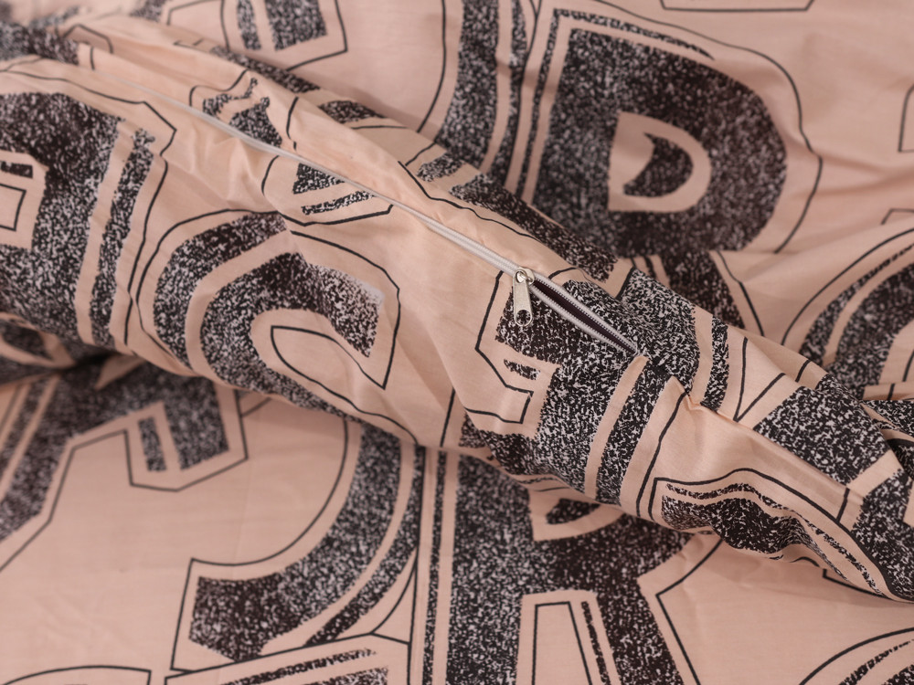 Полуторний набір постільної білизни 150*220 із Сатину №44247 Черешенка™