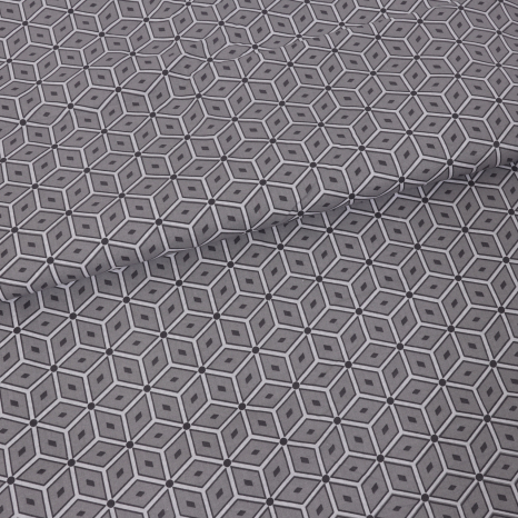 Ткань для постельного белья Бязь "Gold" Lux "Только цветок" GL1540 (A+B) - (50м+50м)