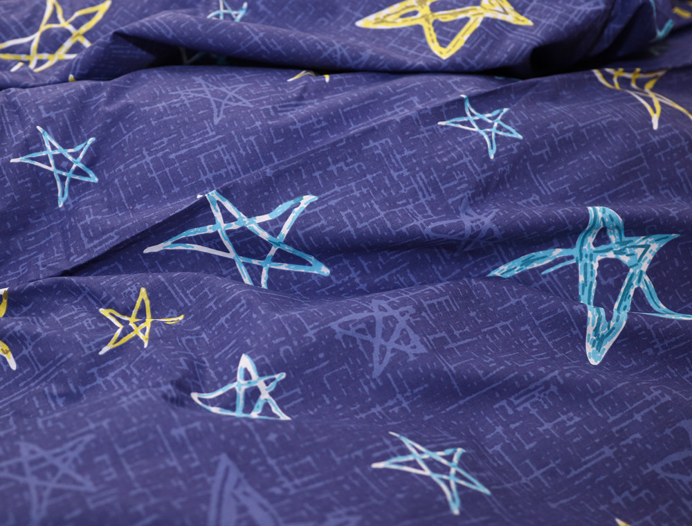 Полуторний набір постільної білизни 150*220 із Бязі "Gold" №151521AB Черешенка™