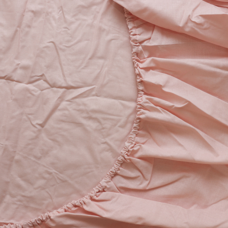 Простирадло на резинці (180*200*25) пудра №1024