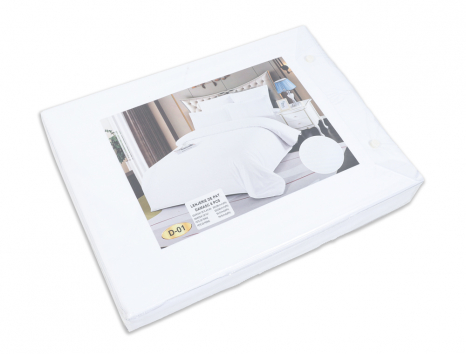 Евро макси набор постельного белья 200*230 из Страйп Сатина D-01