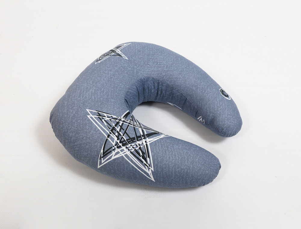 Дорожня подушка-рогалик для подорожей №60007