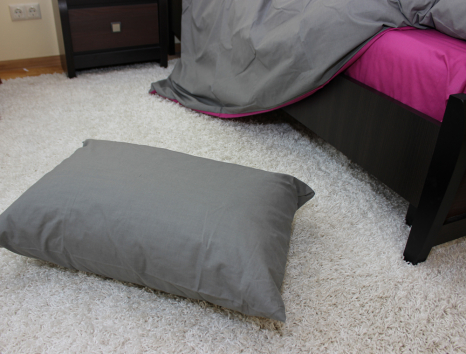 Двоспальний набір однотонної постільної білизни 180*220 із Бязі "Gold" №151724AB Черешенька™