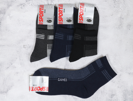 Чоловічі шкарпетки Luxe Sport Line (41-45) №SL4022