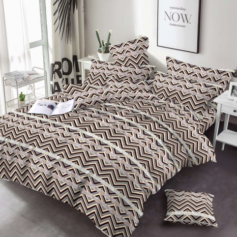 Ткань для постельного белья Бязь "Gold" Lux GL3532gray