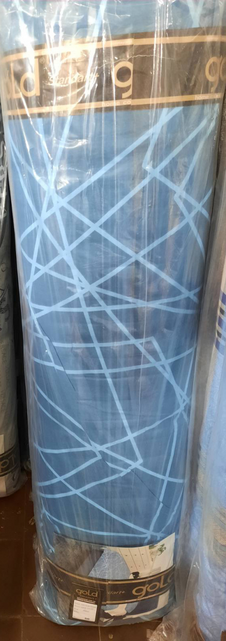 Ткань для постельного белья Бязь "Gold" Lux GL3676blue