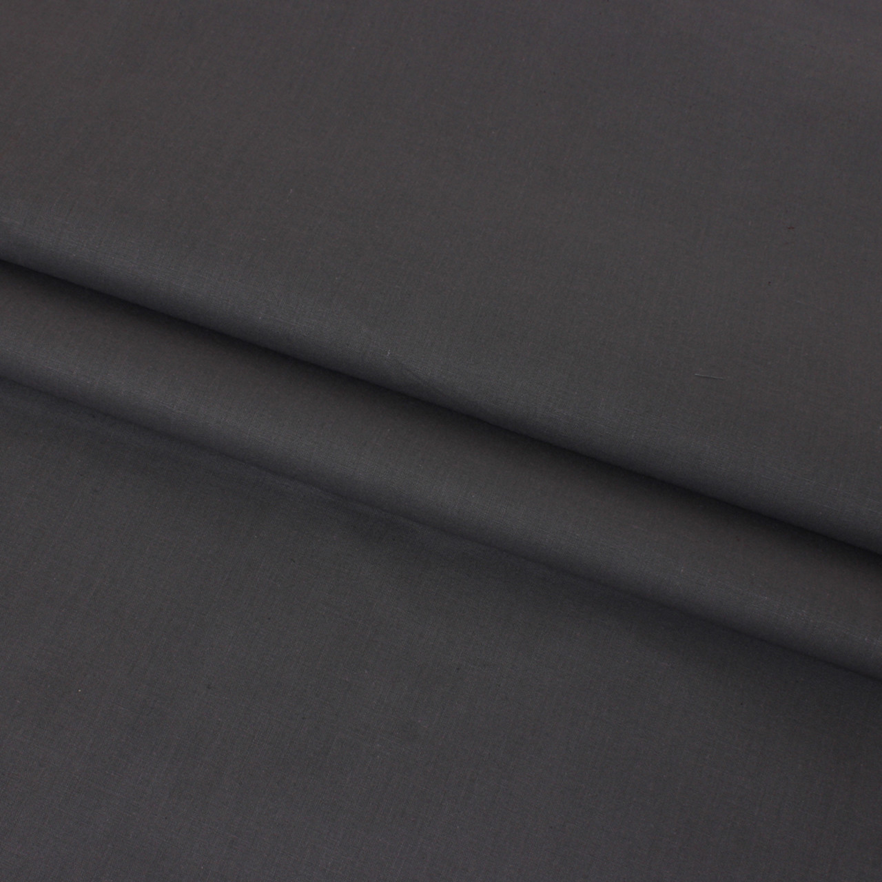 Тканина для постільної білизни Бязь "Gold" Lux однотонна GLdarkgrayG (50м)