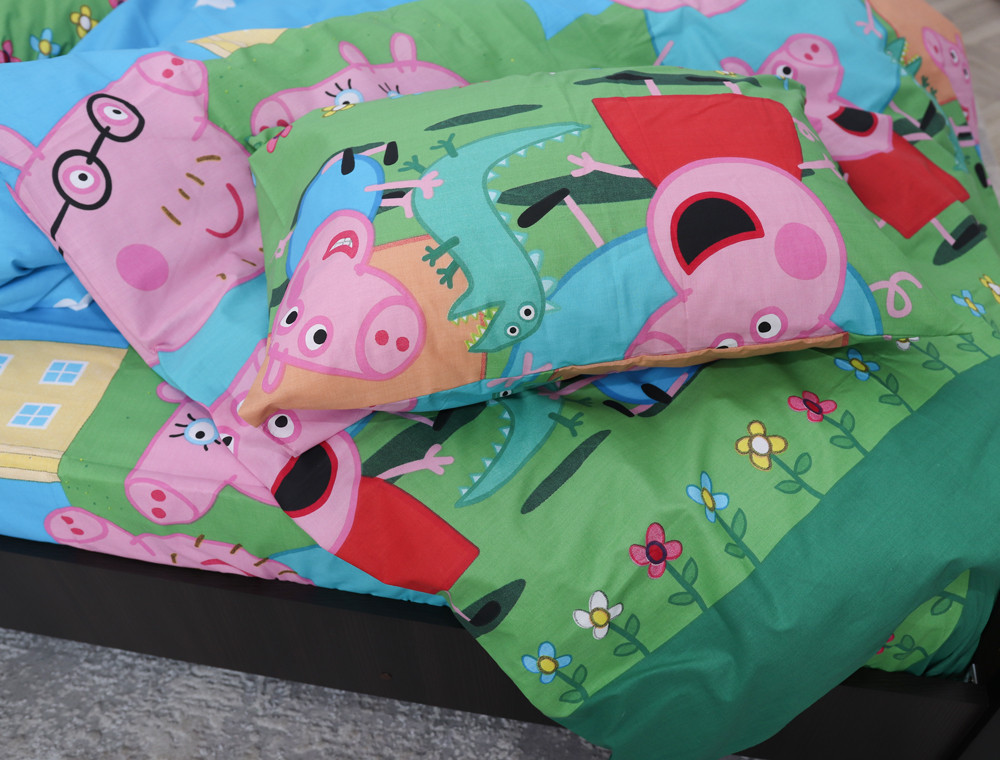 Полуторный набор постельного белья 150*220 из Бязи "Gold" №16941 Черешенка™