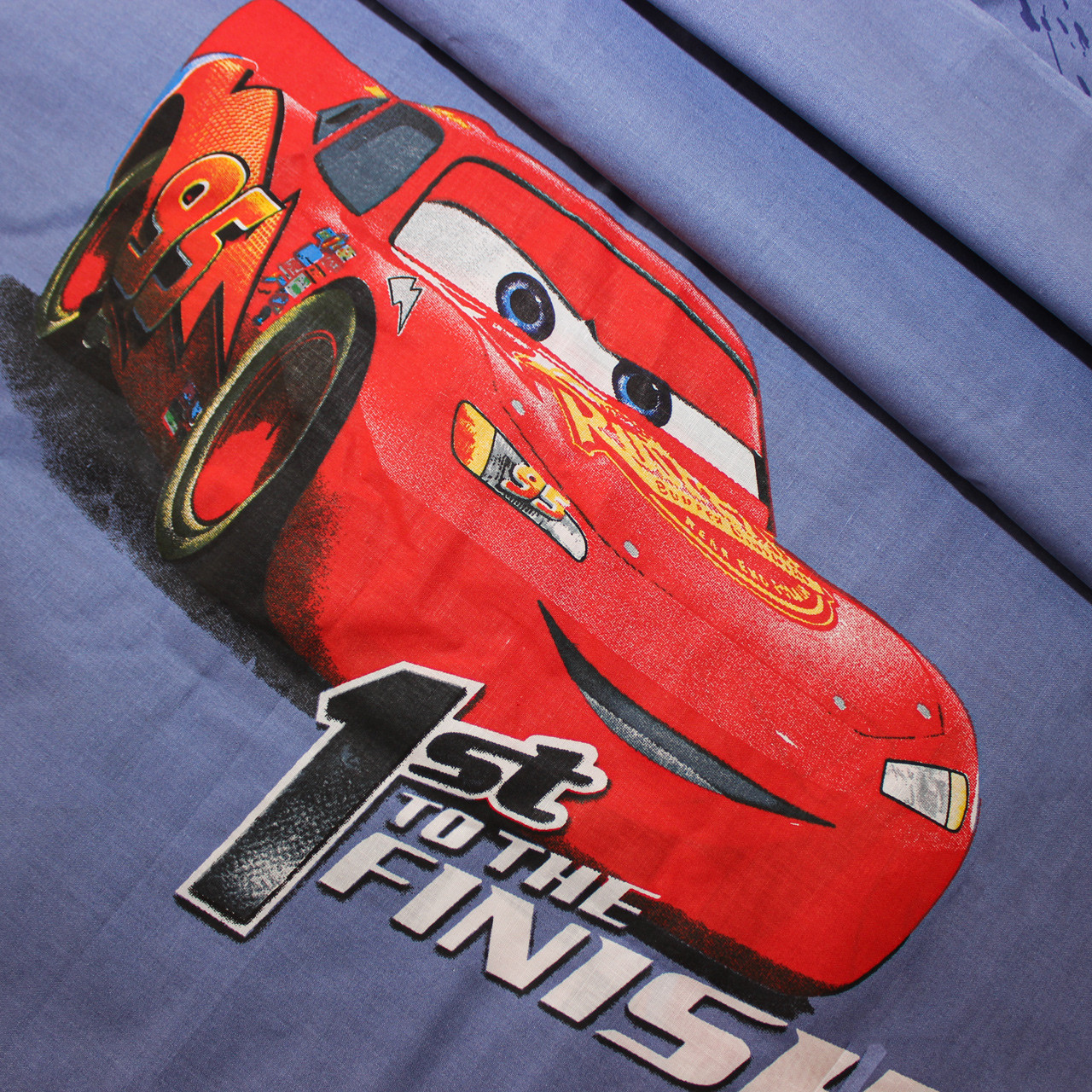 Ткань для постельного белья Бязь "Gold" Lux детская "Мультипликационные Машины" GLB4291