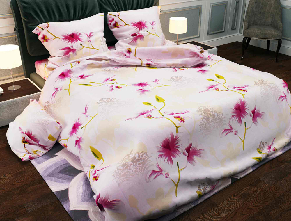 Ткань для постельного белья Бязь "Gold" Lux GL747