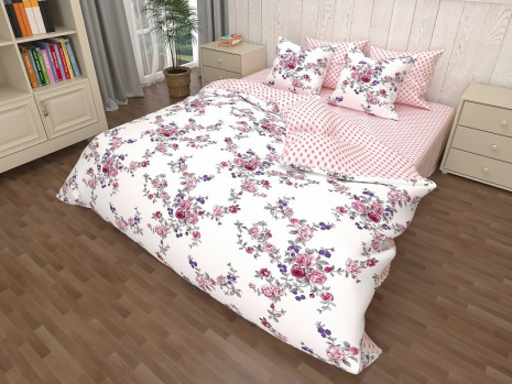 Ткань для постельного белья Бязь "Gold" Lux GL1604 (A+B) - (50м+50м)