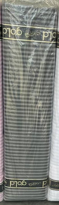 Тканина для постільної білизни Бязь "Gold" Lux однотонна GLS0905-grey (50м)