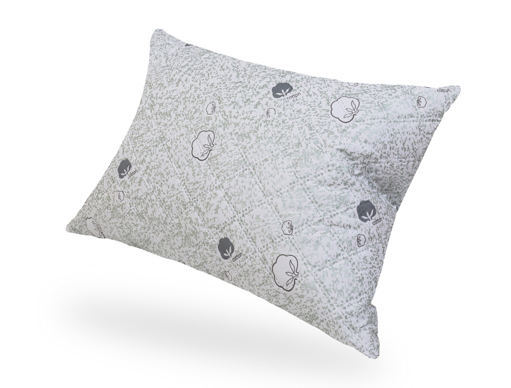 Подушка стьобана на блискавці 50*70 мікрофібра/холлофайбер №5070-4