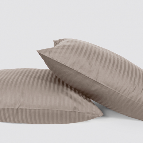 Сімейний набір постільної білизни з Страйп Сатину №540906