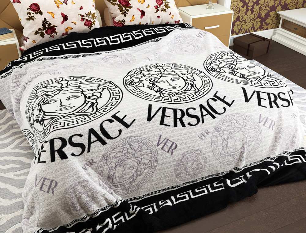 Двоспальний флісовий плед №33357