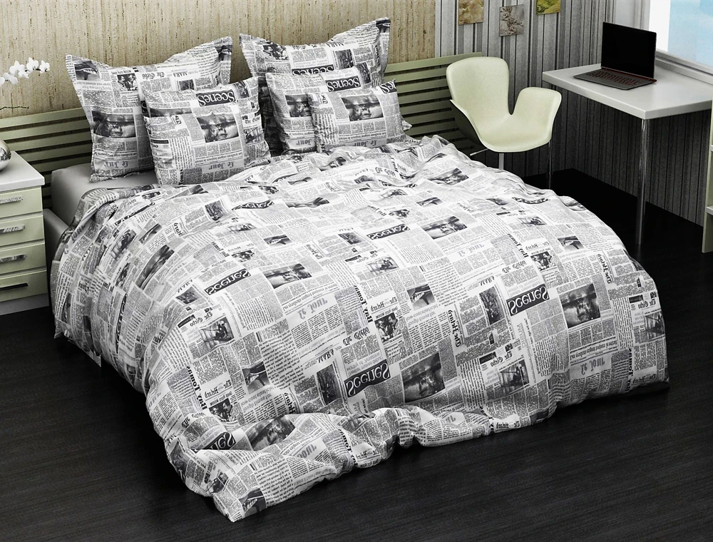 Ткань для постельного белья Бязь "Gold" Lux GL7271