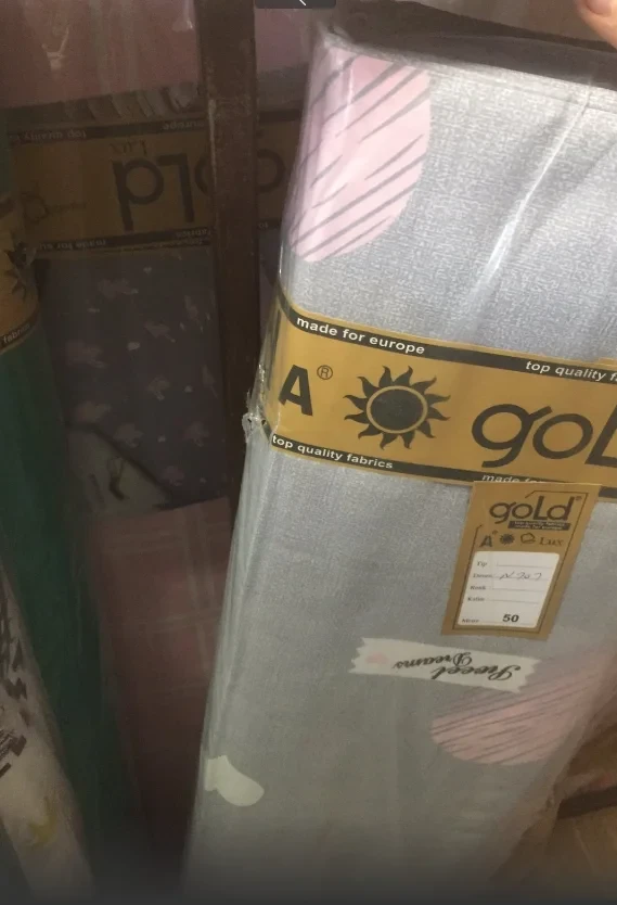 Тканина для постільної білизни Бязь "Gold" Lux GL1357 (A+B) - (50м+50м)