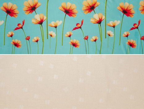 Ткань для постельного белья Сатин S-173 (A+B) - (60м+60м)