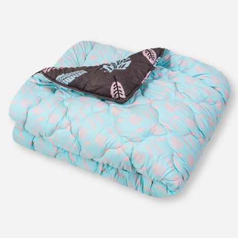 Євро ковдра мікрофібра/холофайбер двостороння №40150