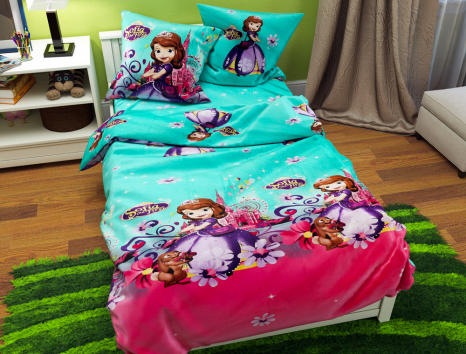 Дитячий комплект з Бязі "Gold" №164586 Черешенка™